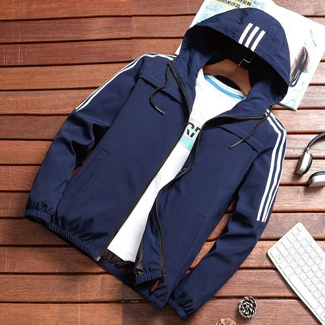 Zip Up Men Jacket